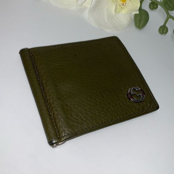 Gucci Other - RESERVED Authentic GUCCI Leather Bifold Billfold Wallet
